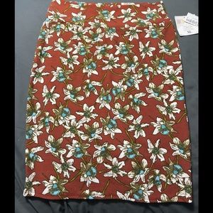 LuLaRoe Cassie Pencil Skirt XL